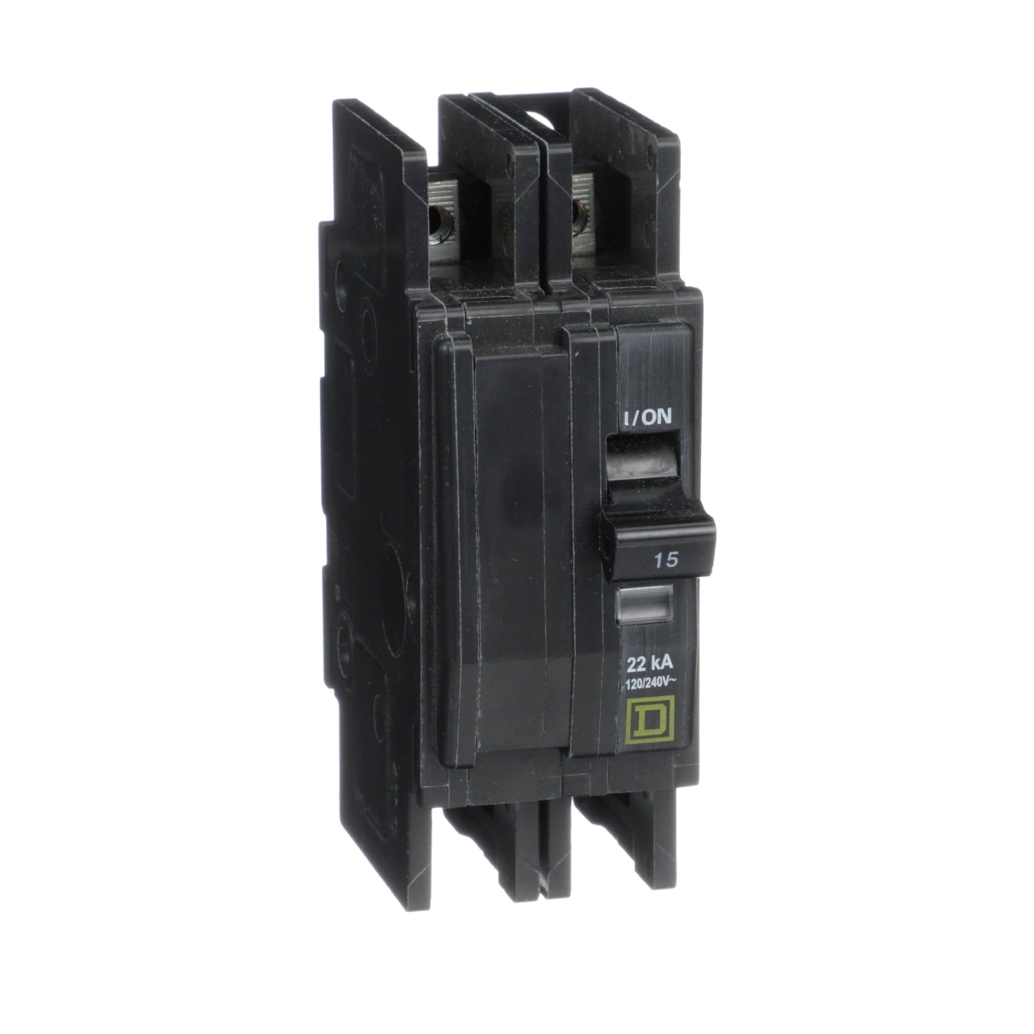 QOU215VH5283 Miniature Circuit Breaker, 15 Amp, 2 Pole, 120/240V
