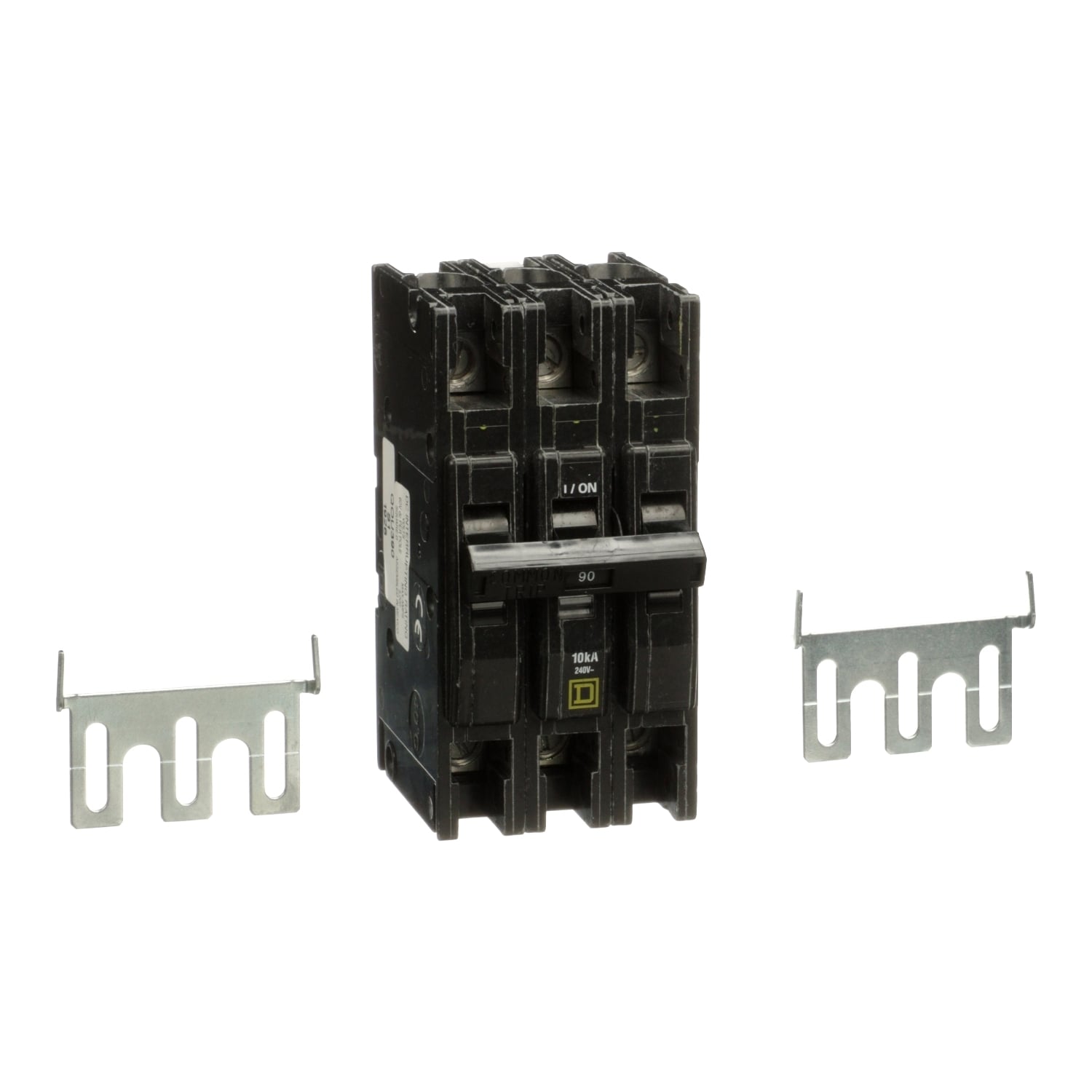 Mini circuit breaker, QOU, 90A, 3 pole, 240 VAC, 10kA