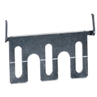 QOU Circuit Breaker Mounting Foot, 3P, Bulk