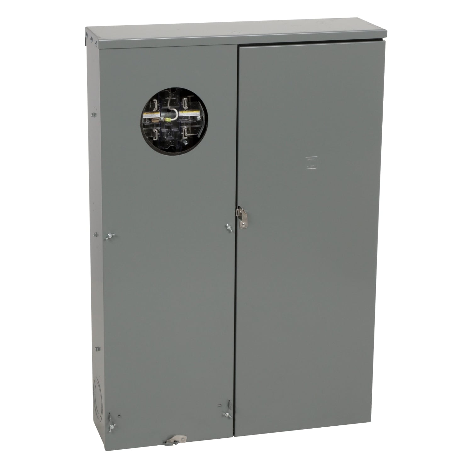QU12L400CL QO Meter Main, CSED, 400 Amp, 1 Phase, Ringless, Lever, 5th Jaw, UG, Surface, max 12 Spaces, Class 320