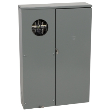 QU816D400SL QO Meter Main, CSED, 400 Amp, 1 Phase, Ringless, Leve