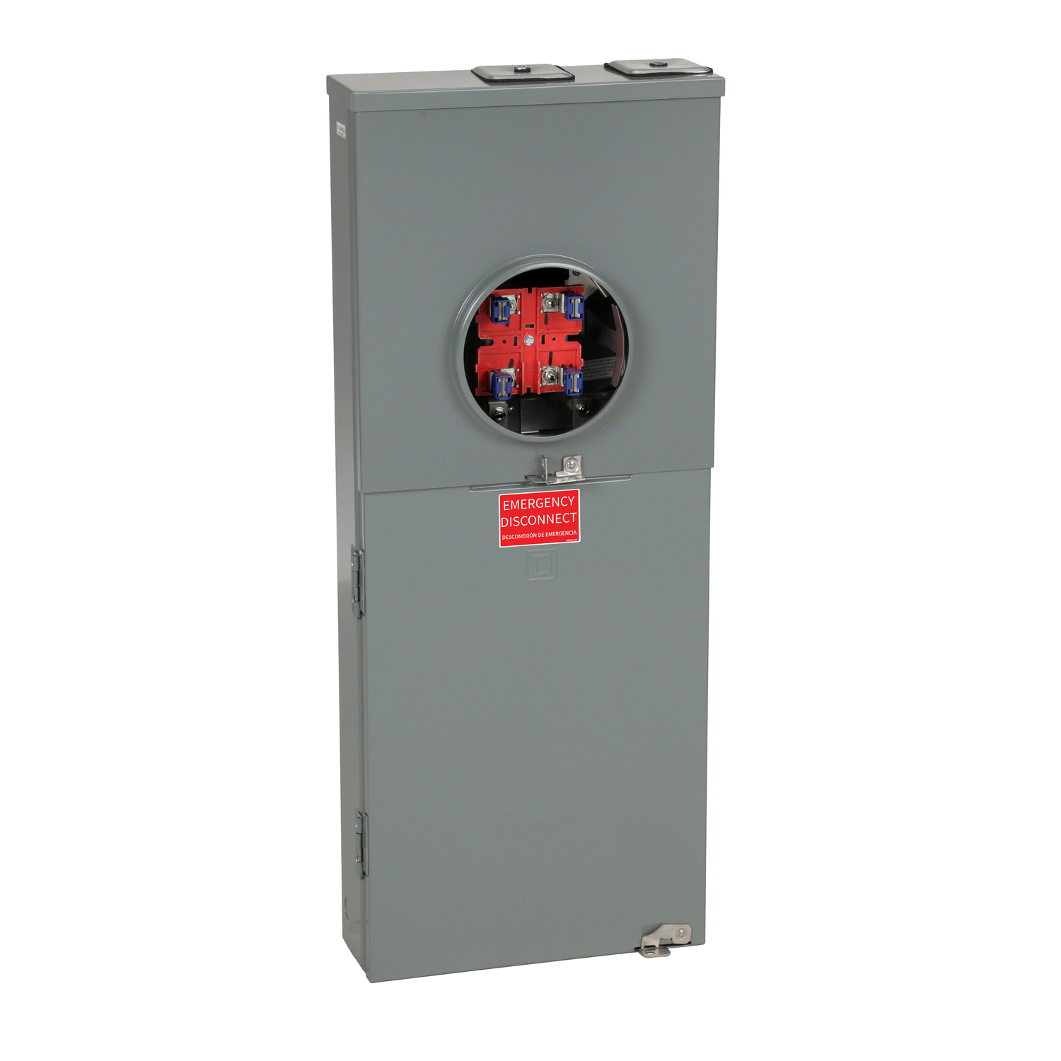 RC2040M200C All-in-one, Homeline, CSED, Ringless Socket, 200 Amp, Surface, 20 Spaces, 40 Circuits, 22 kA SCCR, OH, UG, No Bypass