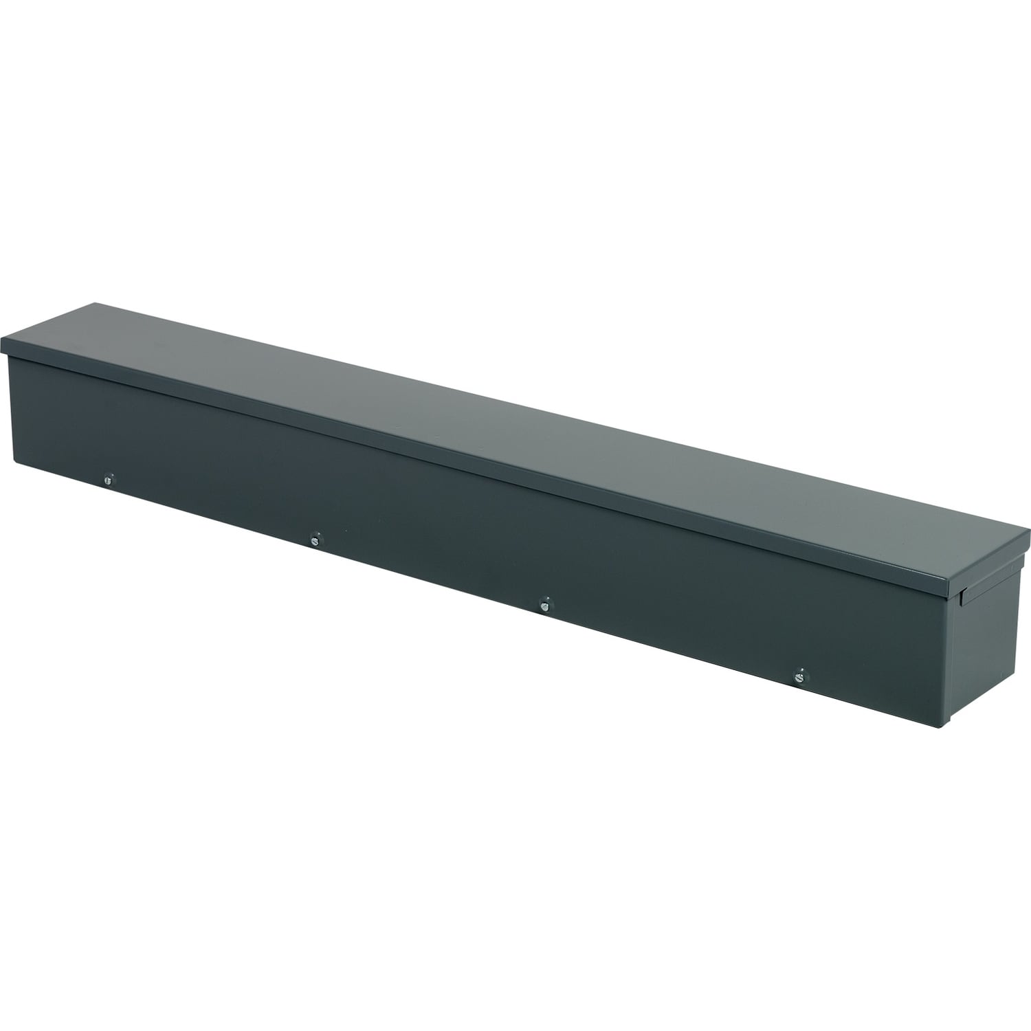Wireway, Square-Duct, raintight trough, 6 inch by 6 inch, 4 feet long, NEMA 3R