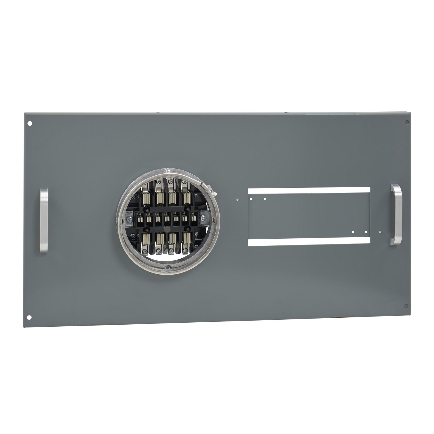 Switchboard, Speed-D, meter door, 15 jaws, 1 x meter socket, 1 x test block, 15in H