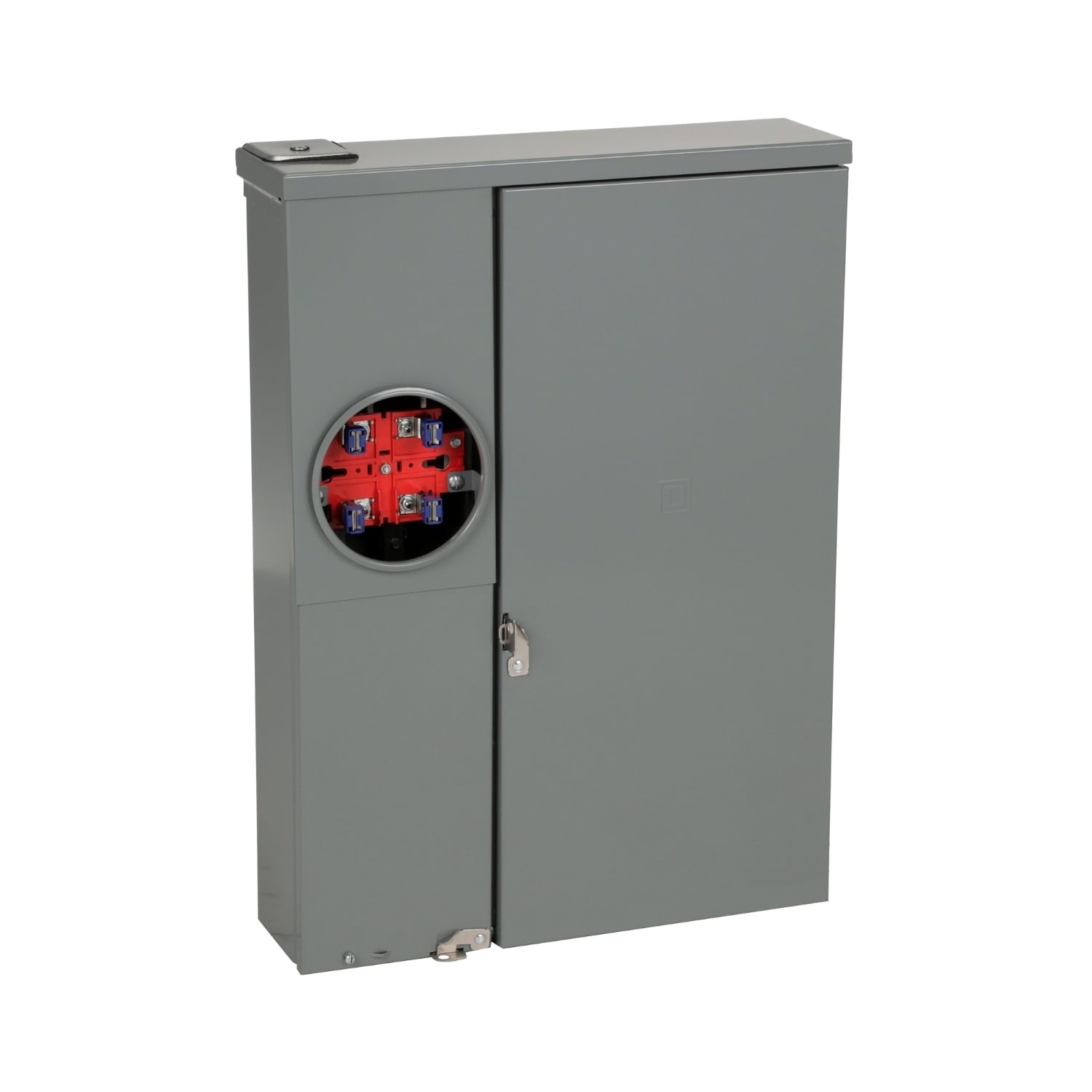 SC2040M200PS Homeline All-in-one Meter Socket, CSED, 200 Amp, 1 Phase, Ringed, No Bypass, OH, UG, 120/240V, Surface, Solar-ready