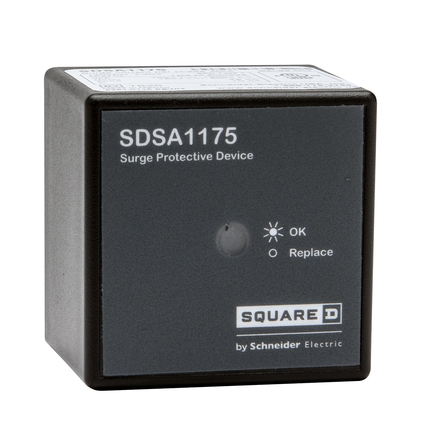 Surge protection device, Surgelogic, 36kA, 120/240 VAC, 1 phase, 3 wire, 25kA SCCR, NEMA 4X