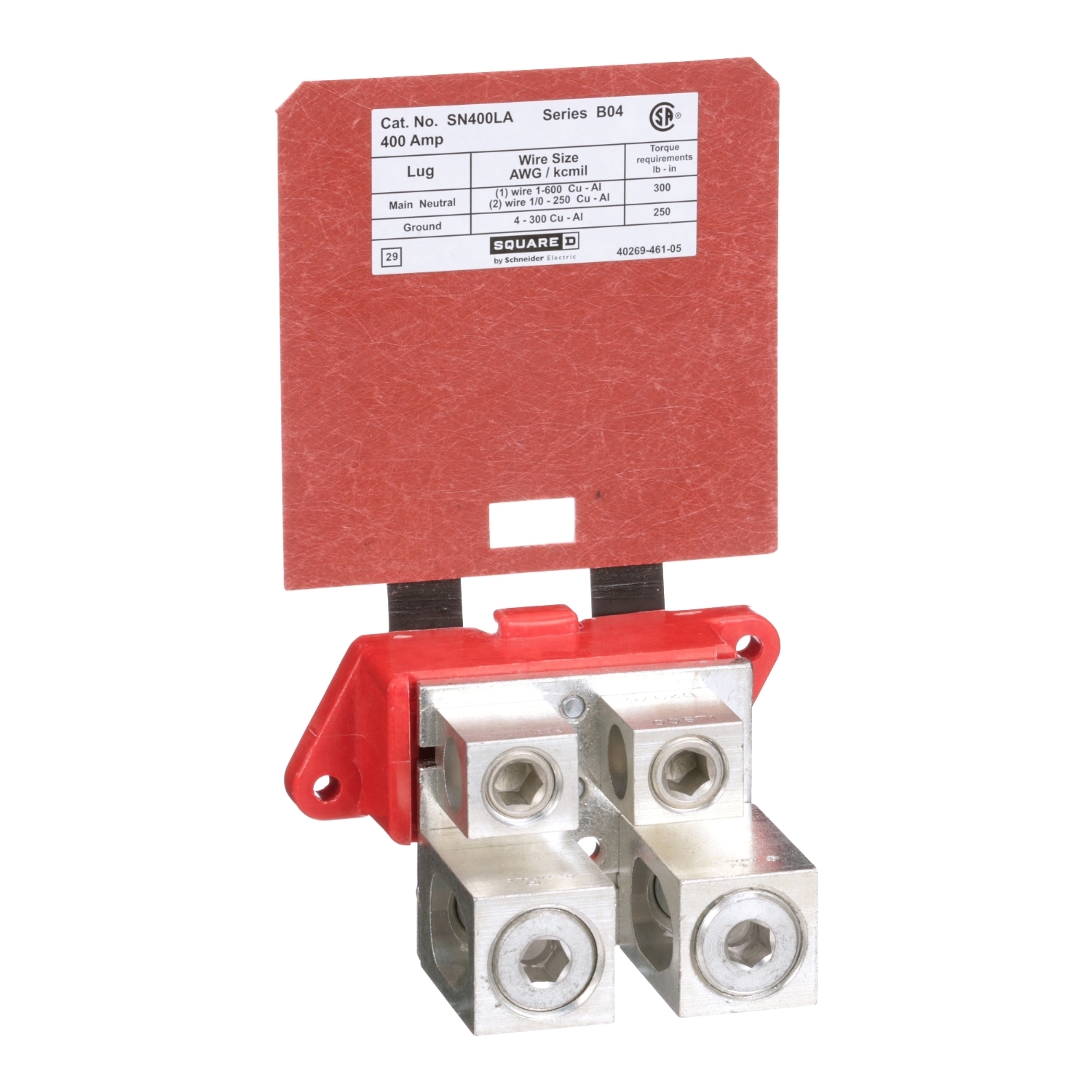 Enclosure Neutral Assembly; 400 Amp