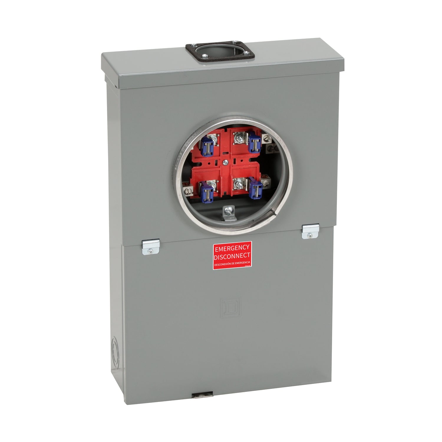 SO1020M100S All-in-one, Homeline, CSED, Ringed Socket, 200 Amp, Surface, 10 Spaces, 20 Circuits, 10 kA, SSCR, OH, No Bypass