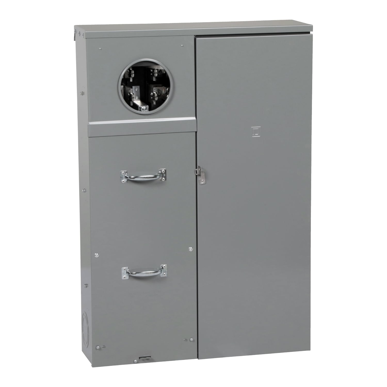 SU3040D400CN All-in-one, Homeline, CSED, Ringed Socket, 400 Amp, Surface/Semi Mount, 30 Spaces, 40 Circuits, 25 kA SCCR, No Bypass