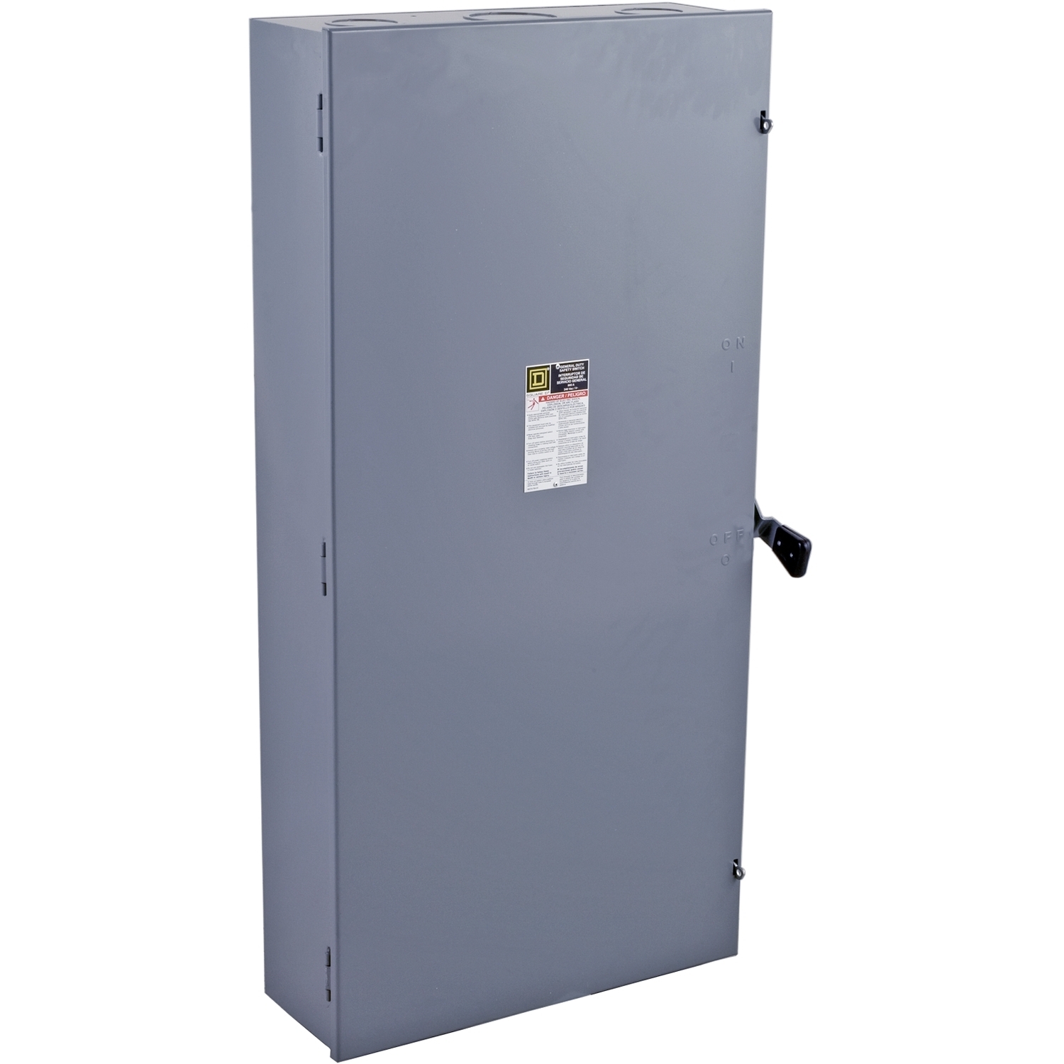 Safety switch, general duty, fusible, 3 pole, 4 wire, 240VAC, 800A, Type 1, with neutral