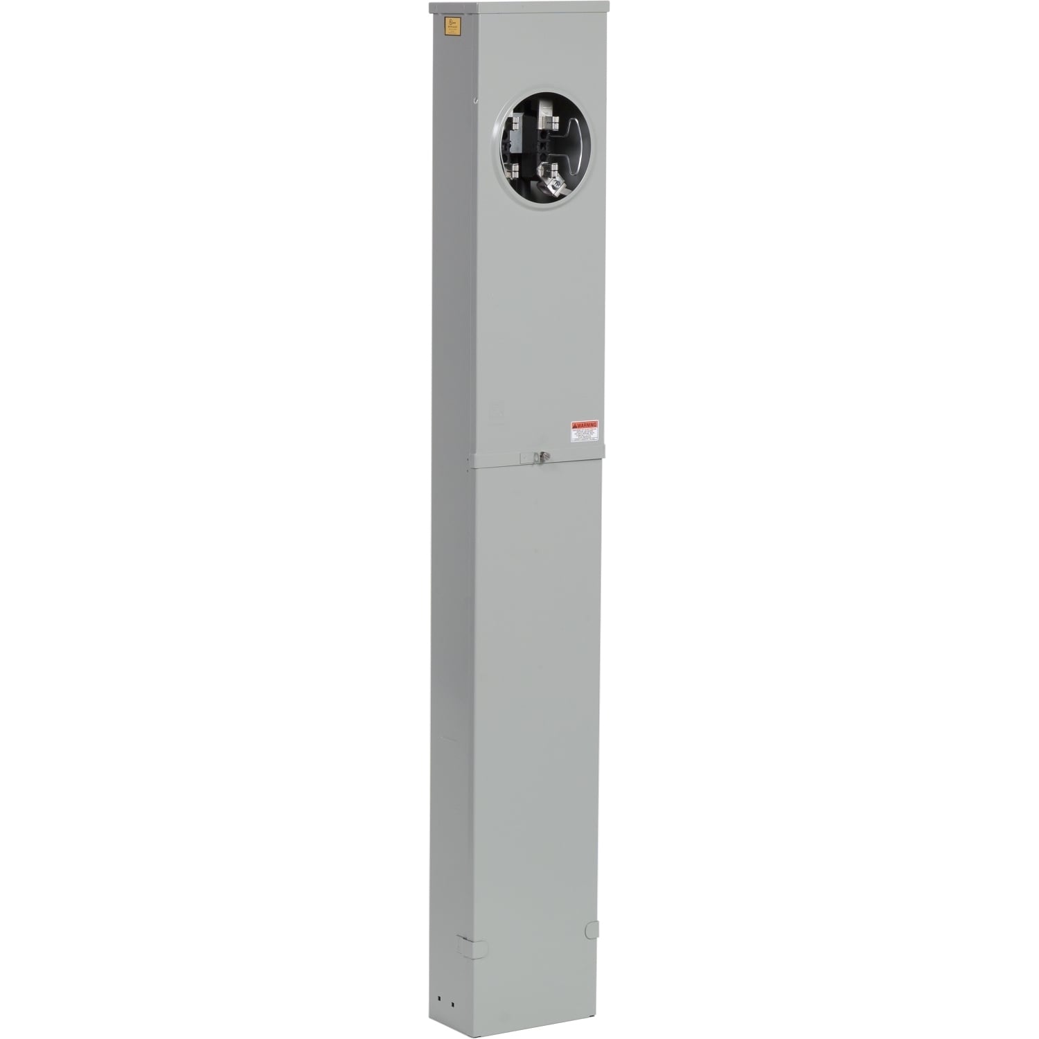 UHTRP242363 Single Position Meter Socket, 200 Amp, 1 Phase, Ringless, Horn, 4 Jaw with no release, UG, 240V, 3 Wire