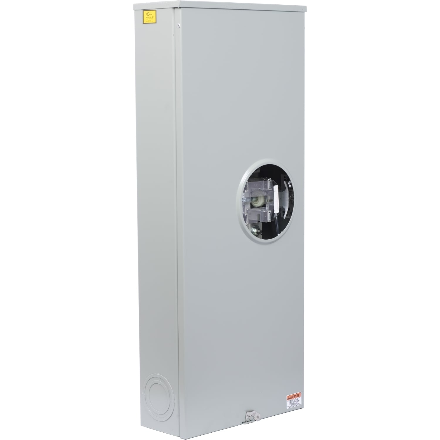 UTH43369T Single Position Meter Socket, 320 Amp, 1 Phase, Ringless, Lever, 4 Jaw with release, OH, UG, 120/240V, 3 Wire