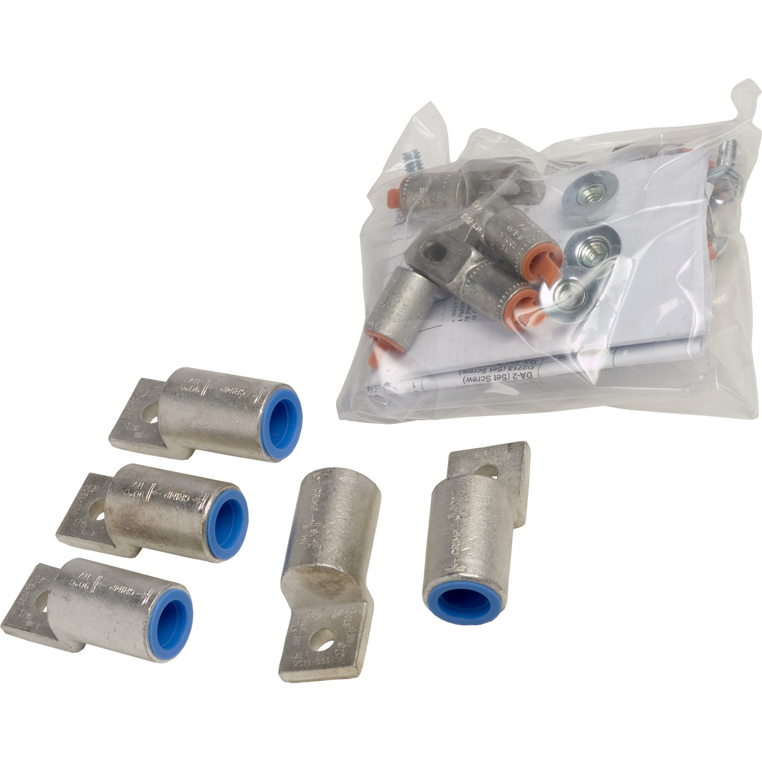 Low voltage transformer accessory, compression lug kit, for 15kVA to 37.5kVA 1 phase, 15kVA to 45kVA 3 phase
