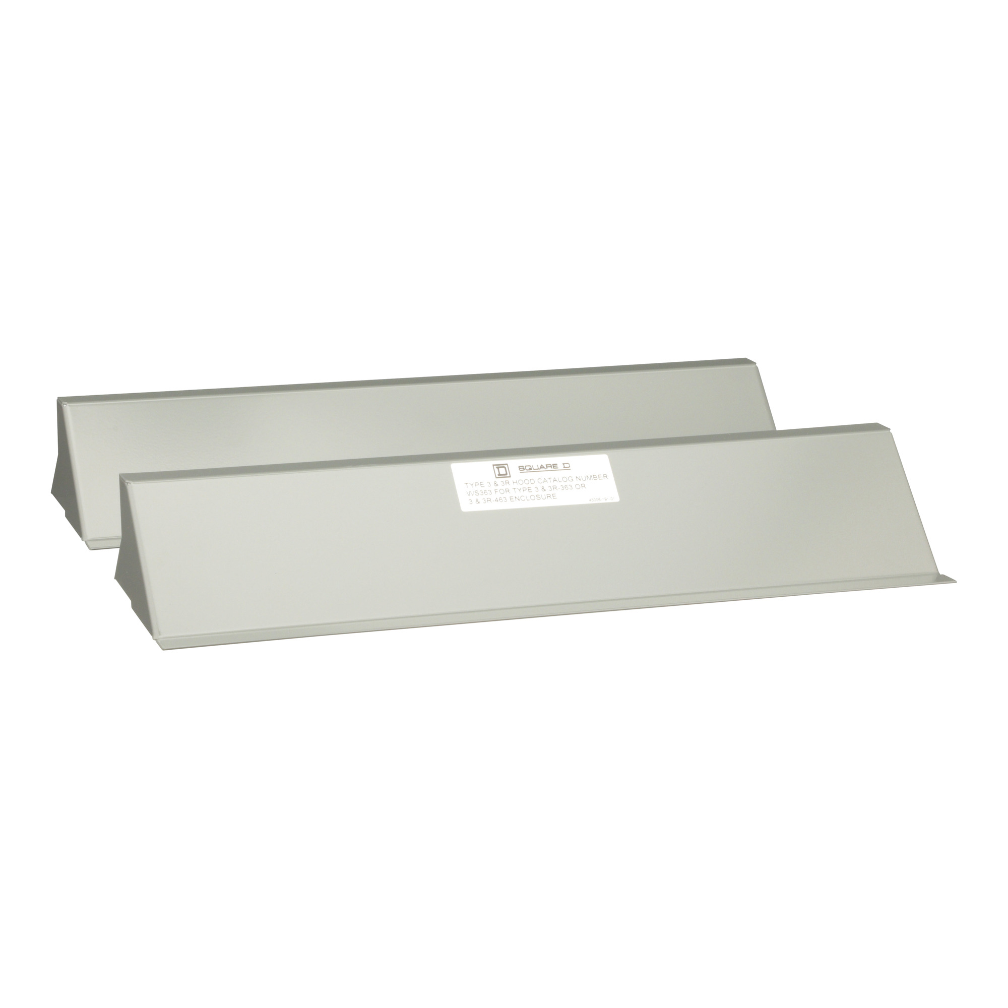 Low voltage transformer enclosure accessory, weathershield kit, box 31D