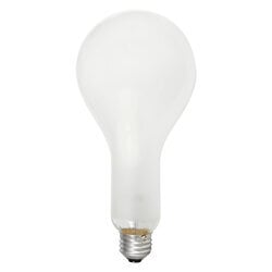 Incandescent PS30 Bulb Shape Rough Service Inside Frost Finish Medium Aluminum Base 200Watt 130Volt