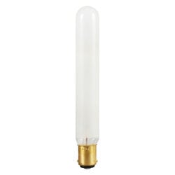 Incandescent T6.5 Bulb Shape Exit Light Inside Frost Double Contact Bayonet Base 20Watt 120Volt