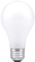 Incandescent A19 Bulb Shape Inside Frost Finish Medium Aluminum Base, 25Watt 120Volt 120Bulbs Per Case 4Bulbs Per Package