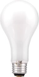 OBS19385 Incandescent A21 Bulb Shape Three Way Lamp Soft White Finish 3 Contact Medium Aluminum Base 30Watt 70Watt 100Watt 120Volt Retail Pack
