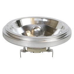 OBS55114 Tungsten Halogen Aluminum Reflector AR111 G53 Push In or Screw Terminal Base 35Watt 12Volt Flood Beam