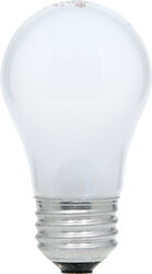 Incandescent A15 Bulb Shape Inside Frost Medium Aluminum Base 40Watt 120Volt Blister Pack 12Bulbs Per Case 1Bulb Per Package