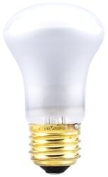 Incandescent R16 Reflector Lamp Inside Frost Finish Medium Aluminum Base 40Watt 120Volt Retail Pack 6Bulbs Per Case 1Bulb Per Package