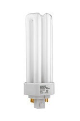 DULUX 32W triple compact fluorescent amalgam lamp with 4 pin base, 4100K color temperature, 82 CRI, for use with electronic and dimming ballasts, ECOLOGIC