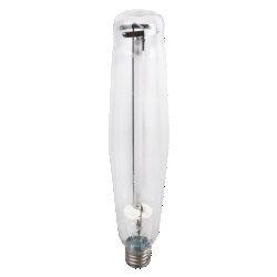 1000W non cycling, mogul based general lighting high pressure sodium lamp, clear, universal operation  1000W LUMALUX PLUS ECOLOGIC high pressure sodium HID lamp, non cycling, pass Federal TCLP test, E39 based, E25 bulb, universal burn, clear, 2100K