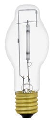 150W non cycling, environmentally friendlier high pressure sodium lamp, clear, universal burn  150W LUMALUX PLUS ECOLOGIC high pressure sodium HID lamp, non cycling, pass Federal TCLP test, E39 based, ED23.5 bulb, universal burn, clear, 2100K
