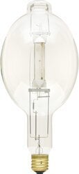 1000W METALARC quartz metal halide lamp, E39 base, BT56 bulb, enclosed fixture rated, universal burn, clear, 4000K
