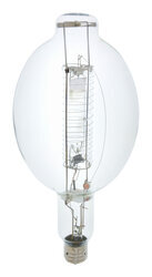 1000W METALARC PRO TECH quartz metal halide lamp, EX39 base, BT56 bulb, open fixture rated, base up only, clear, 3600K