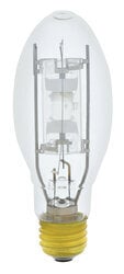 150W METALARC PRO TECH PULSE START quartz metal halide lamp, reduced color shift, MED base, E17 bulb, open fixture rated, universal burn, clear, 3000K