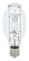 175W open fixture rated metal halide lamp, clear, base up within 15deg