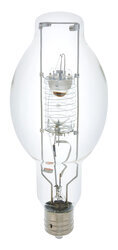 400W METALARC PRO TECH quartz metal halide lamp, EX39 base, BT37 bulb, open fixture rated, base up only, clear, 3600K