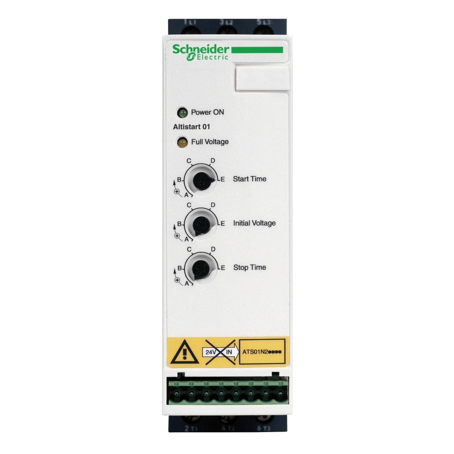 soft starter for asynchronous motor, Altistart 01, ATS01, 32A, 380 to 415V, 15kW