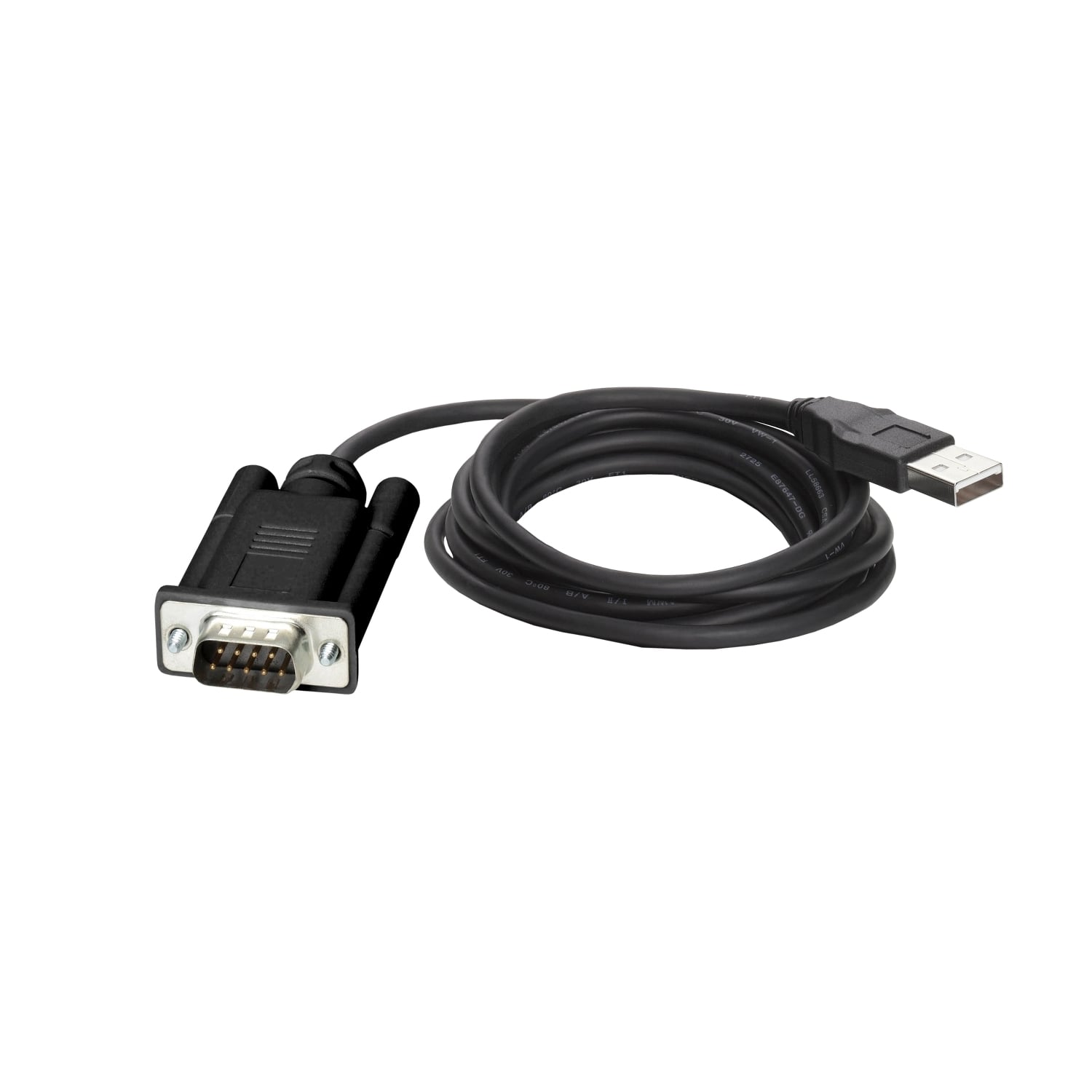 adaptator for PC USB port link, Zelio Logic, cable length 1.8m, 1 male connector