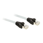cable for Modbus serial link - 2 x RJ45 - cable 0.3 m