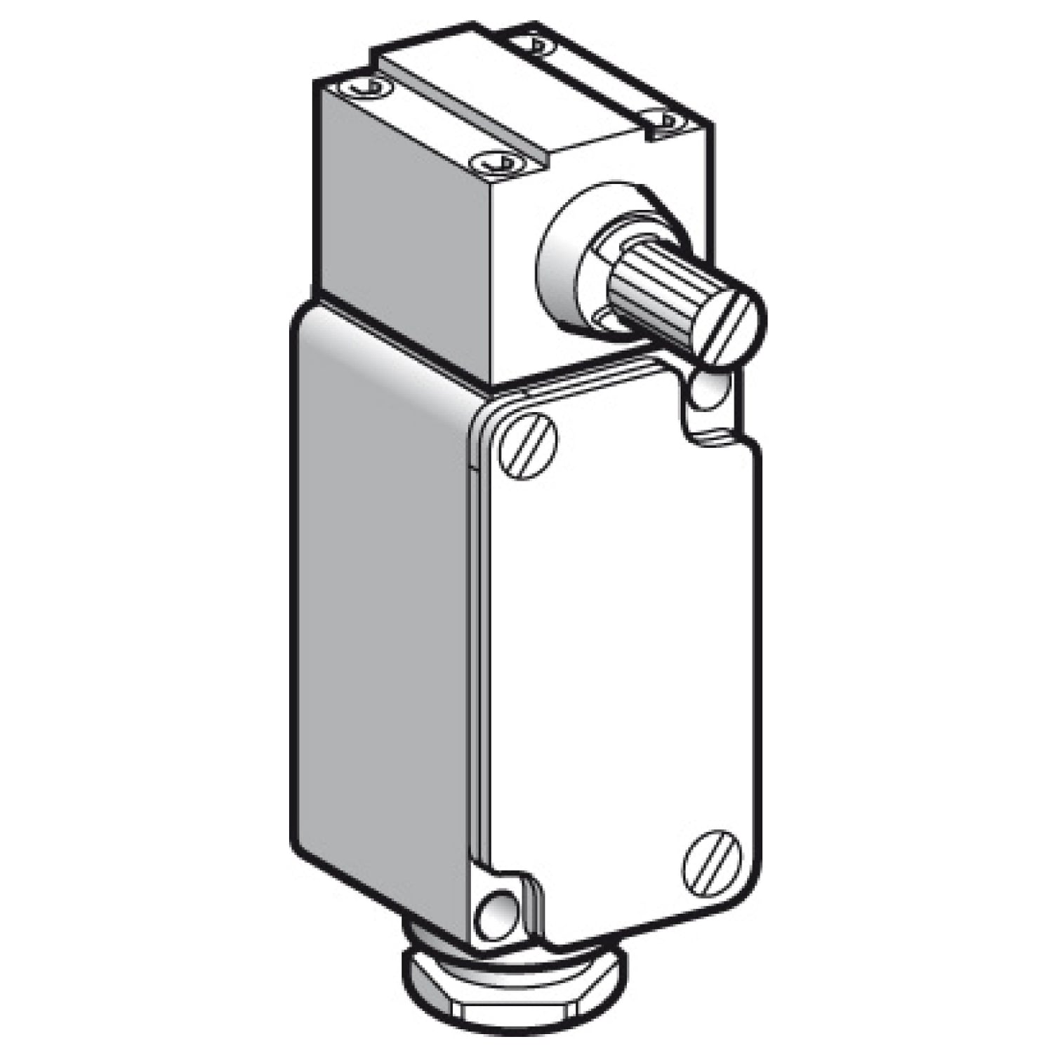 Limit switch, Limit switches XC Standard, 600 VDC 10 amp XC2J +options