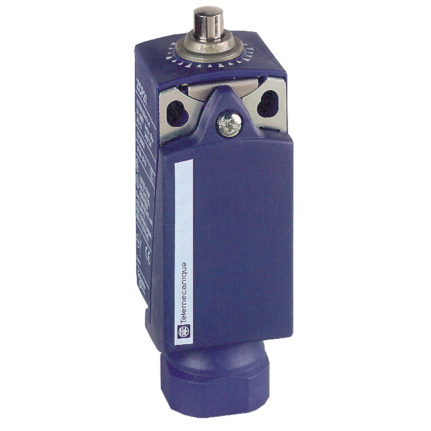 Limit switch, Limit switches XC Standard, XCKP, metal end plunger, 1NC+1 NO, snap, 1/2NPT