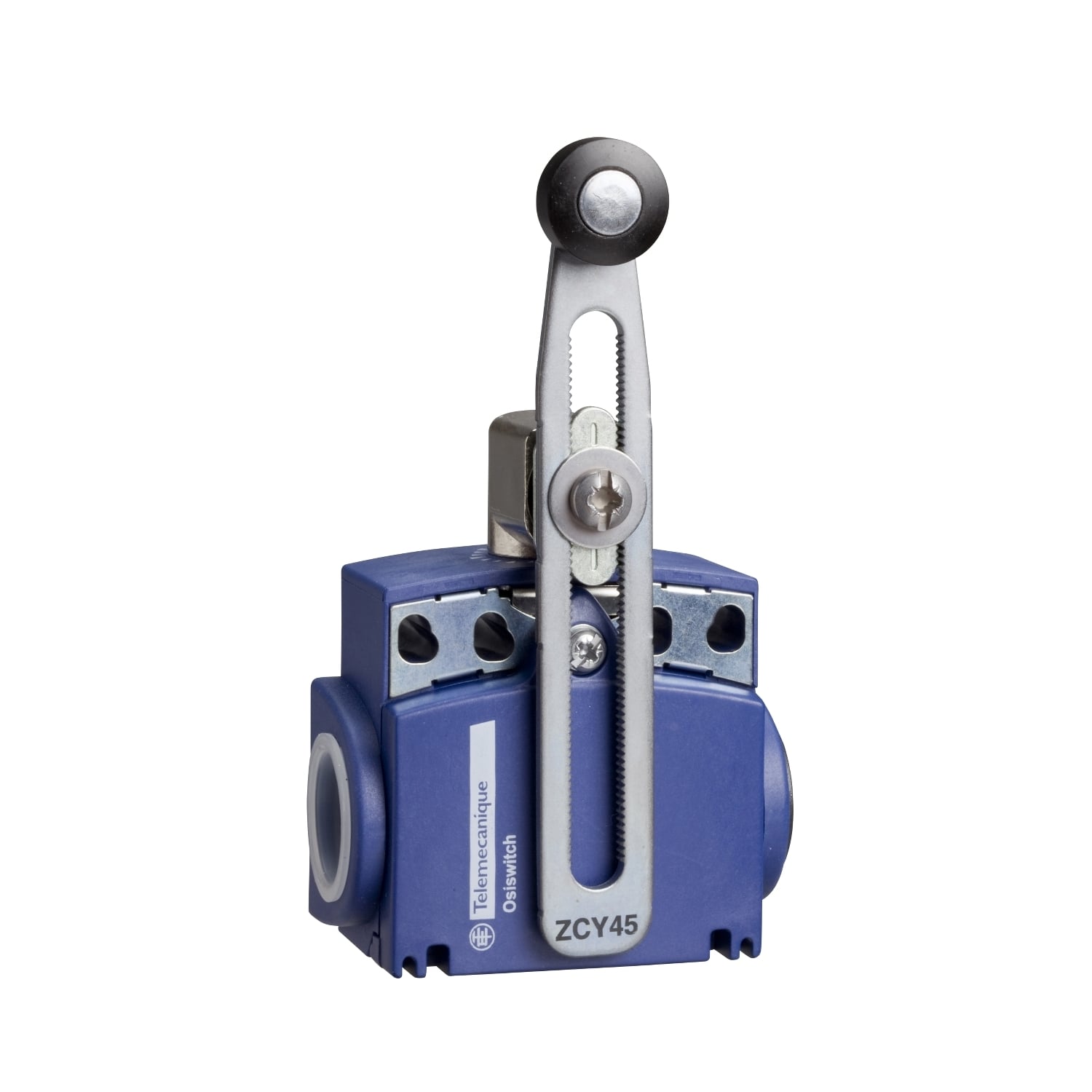 Limit switch, Limit switches XC Standard, XCKT, thermoplastic plastic roller lever var.length, 1NC+1 NO, snap, 1/2NPT