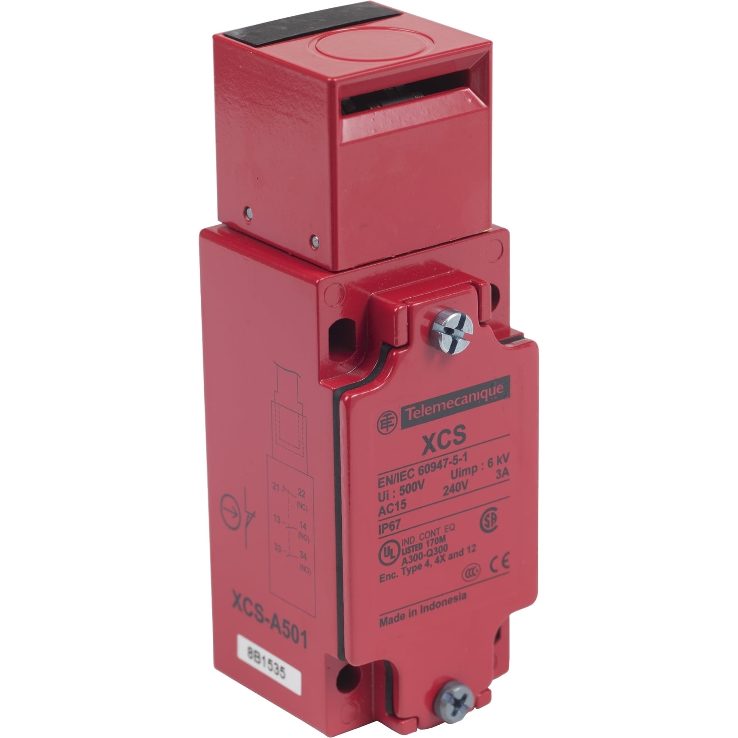 XCSA501 Preventa Corrosion-Resistant Dusttight/Watertight Turret ...
