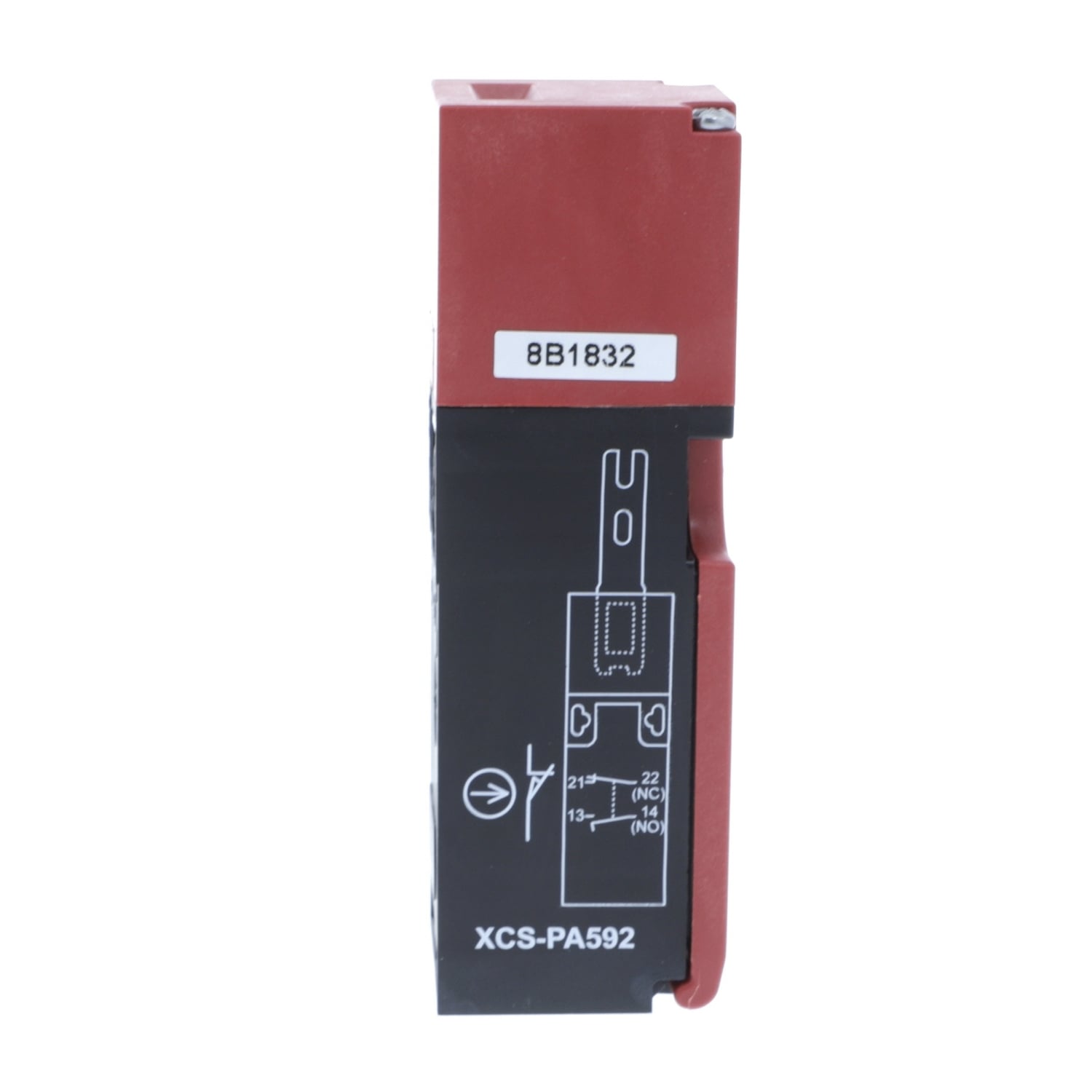 Safety switch, Telemecanique Safety switches XCS, plastic XCSPA, 1 NC + 1 NC, slow break, 1 entry tapped 1/2" NPT