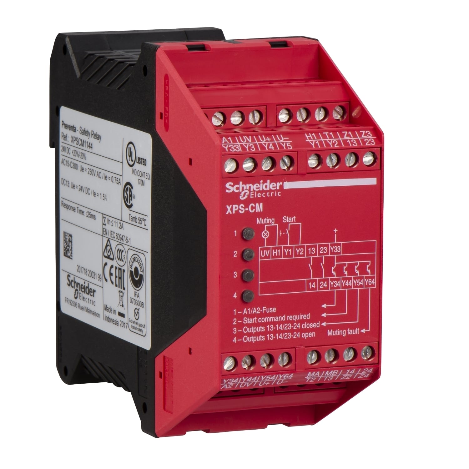 module XPS-CM - single-beam photo-electric sensors - 24 V DC