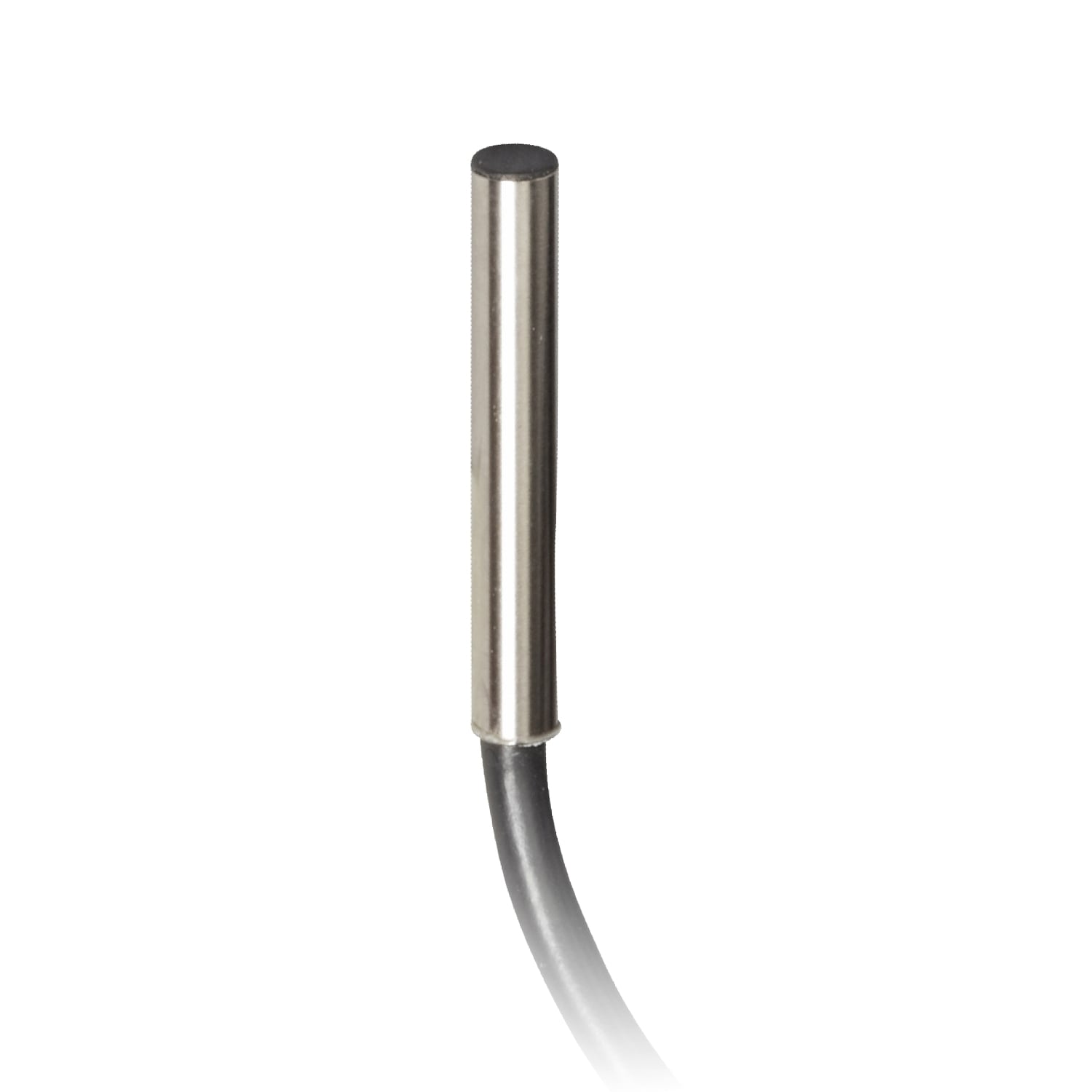 Inductive proximity sensors XS, inductive sensor XS1 4, L28mm, brass, Sn1mm, 5..24VDC, cable 2m