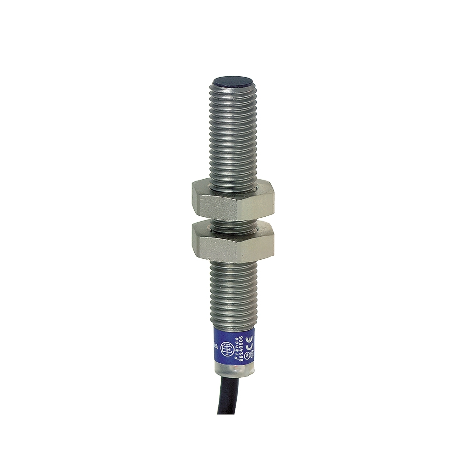 Inductive proximity sensors XS, inductive sensor XS1 M8, L50mm, stainless, Sn1mm, 24...240VAC/DC, cable 2 m