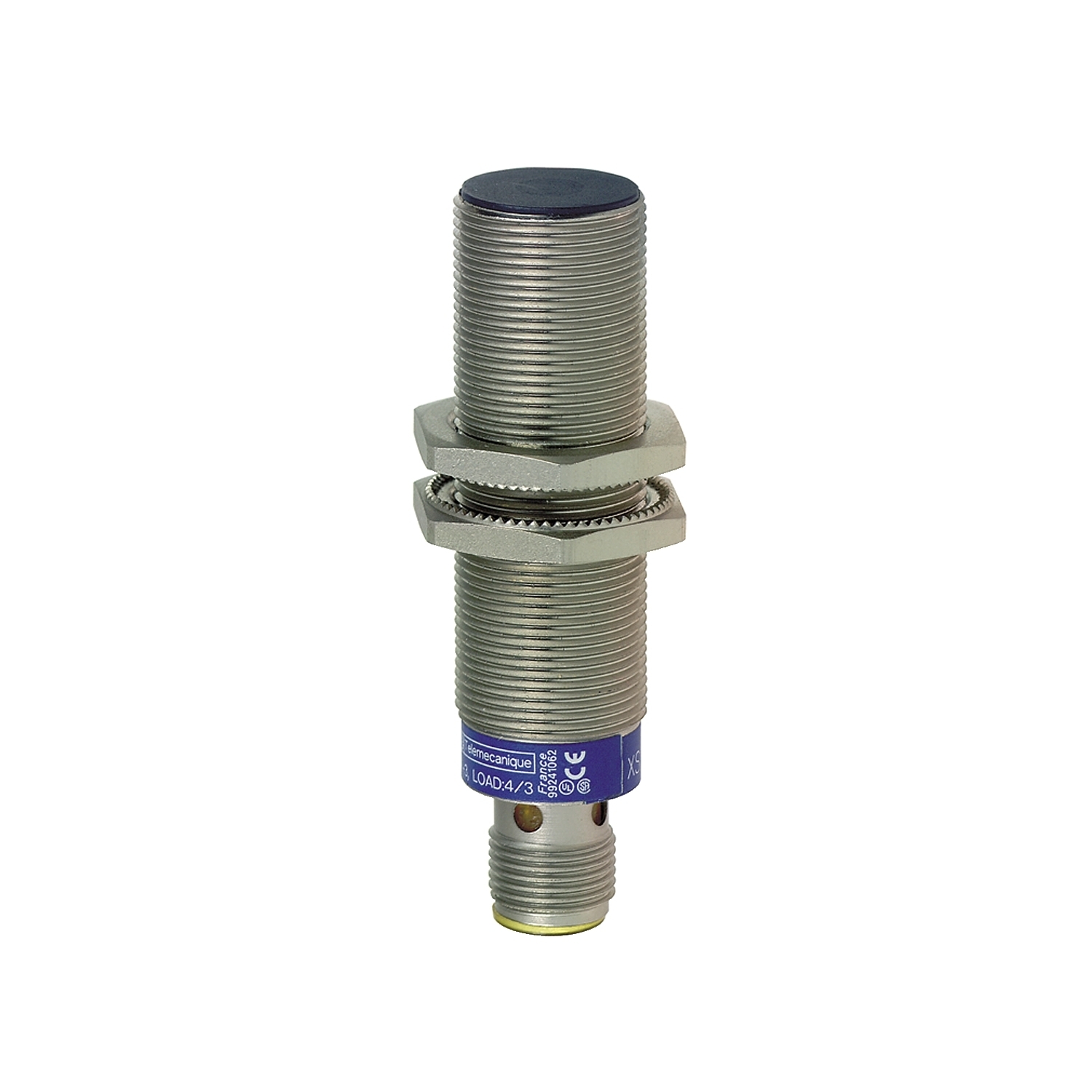 Inductive proximity sensors XS, inductive sensor XS1 M18, L72mm, brass, Sn5mm, 24...240VAC/DC, 1/2"