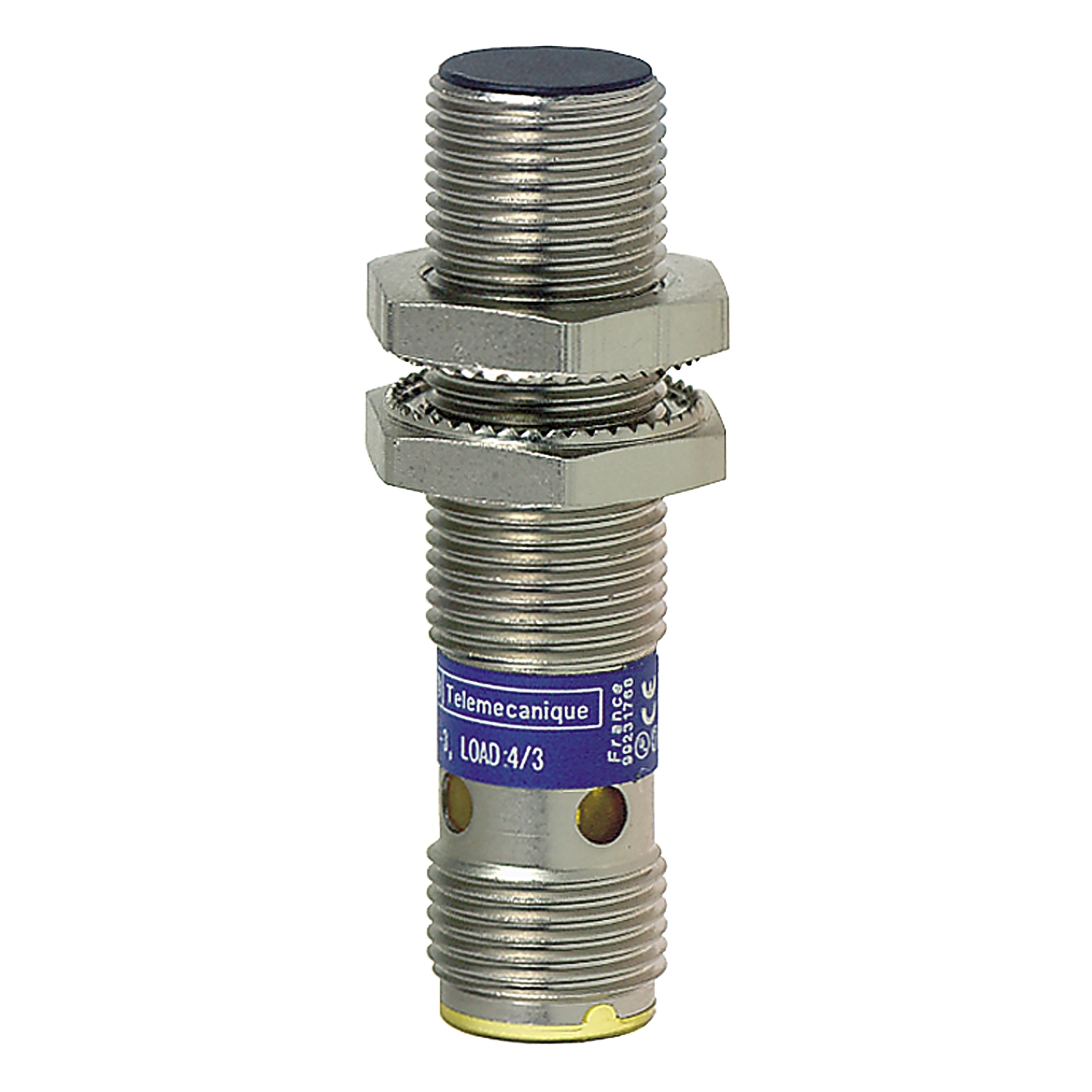 inductive sensor XS1 M12, L48mm, brass, Sn2mm, 12..24VDC, M12