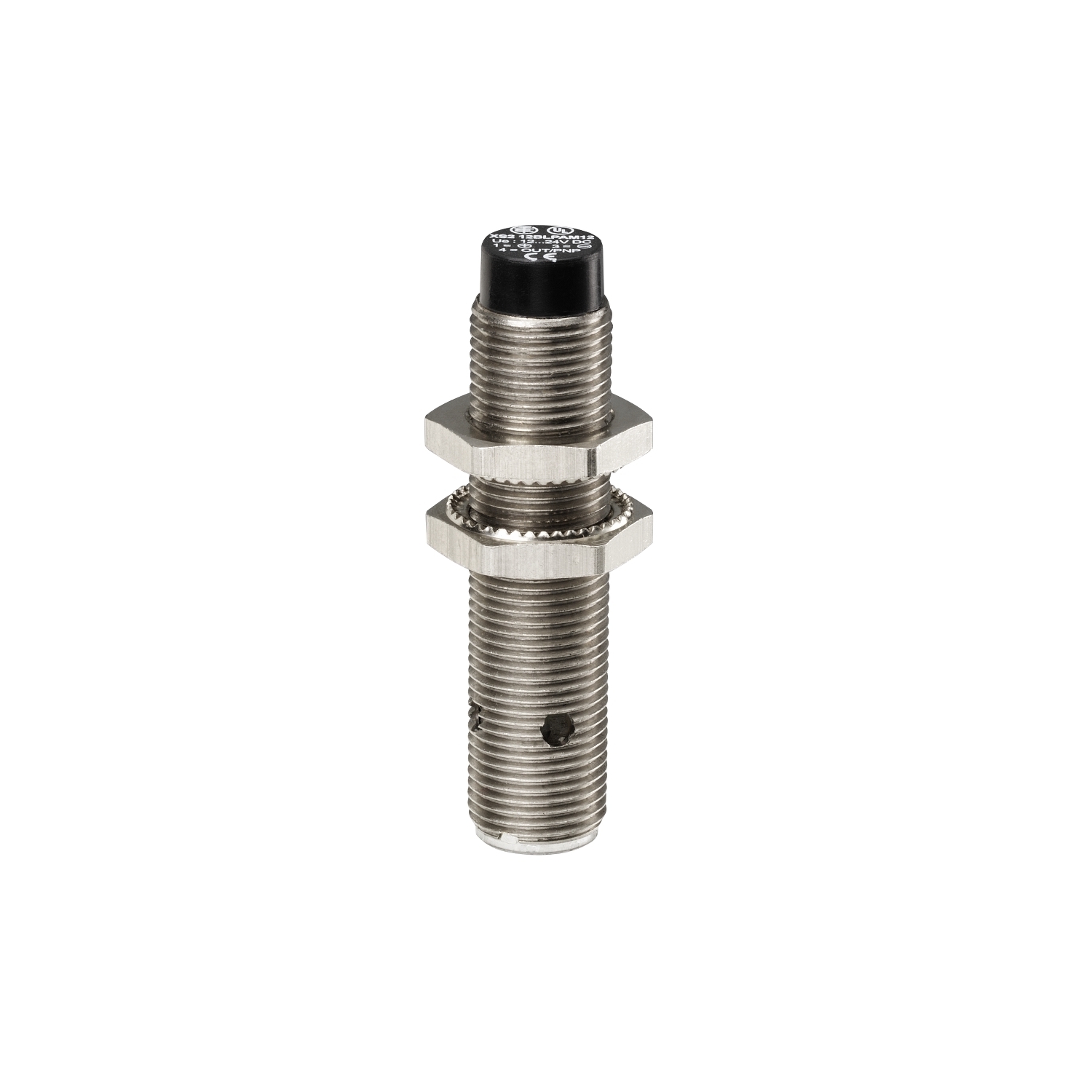 inductive sensor XS2 M12, L66mm, brass, Sn4mm, 12..24VDC, M12