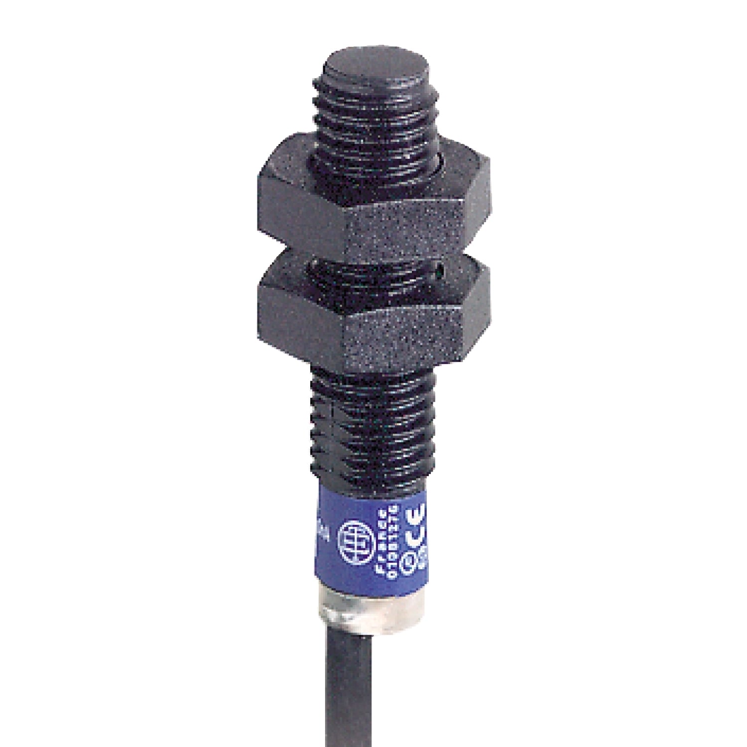 Inductive proximity sensors XS, inductive sensor XS4 M8, L33mm, PPS, Sn2.5 mm, 12...24 VDC, cable 2 m