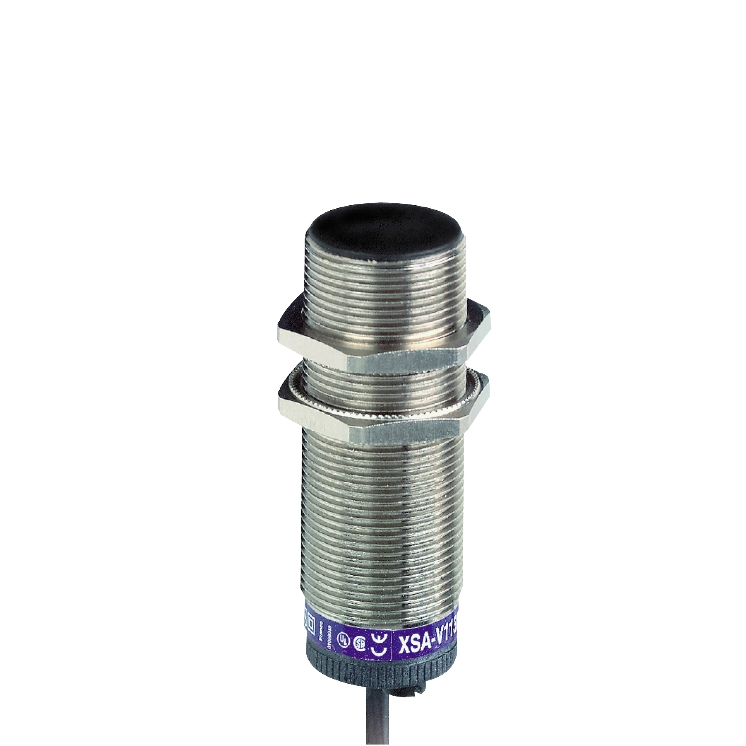 Inductive proximity sensors XS, Rotation monitoring, M30, Sn10mm, 6...150c/mn, 24...240VAC/DC, cable 2 m