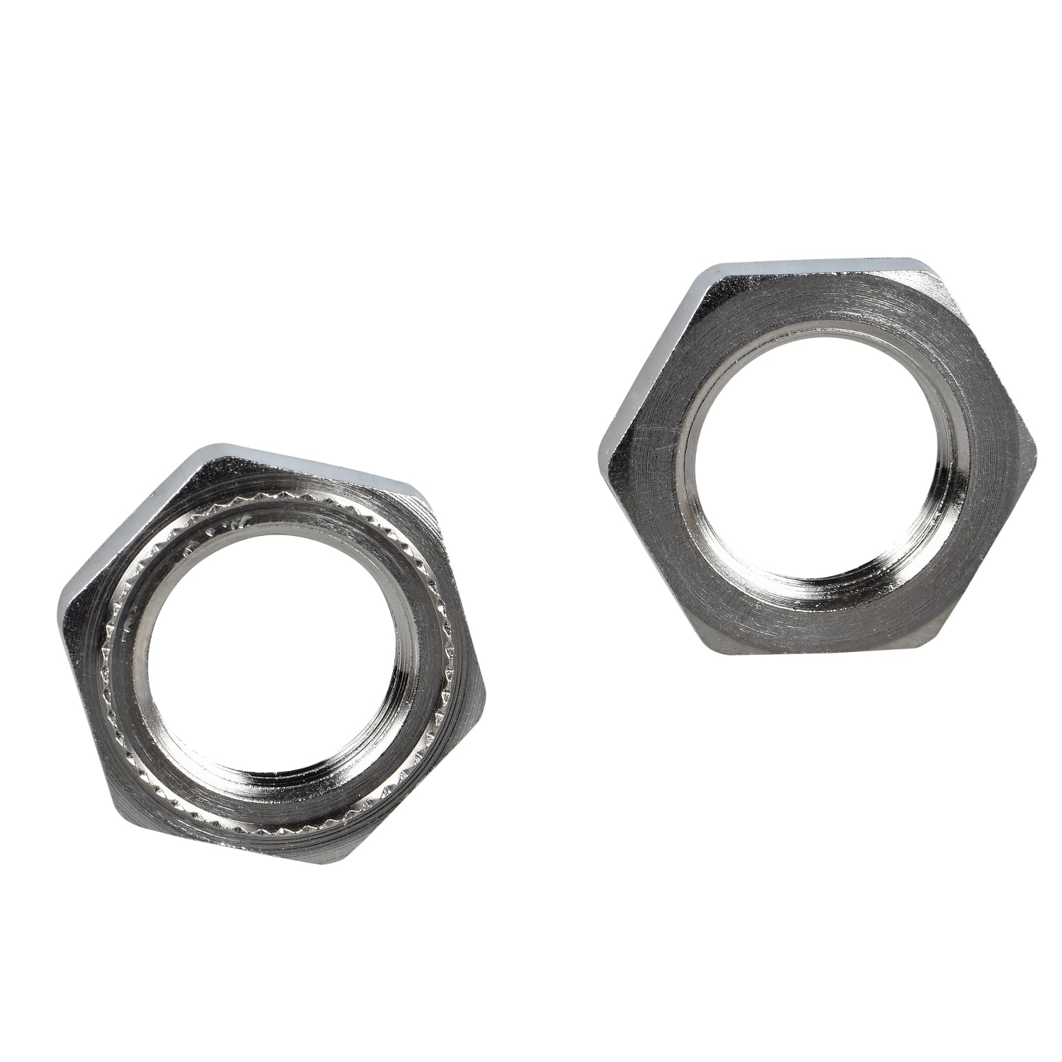 Accessory for sensor, fixing nuts, chromium plated steel,  18 mm